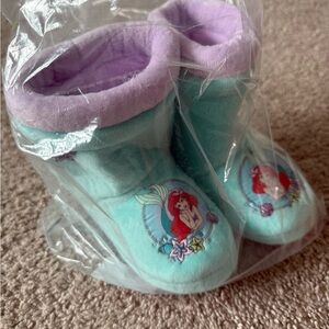Disney Aqua and Lavender Slippers